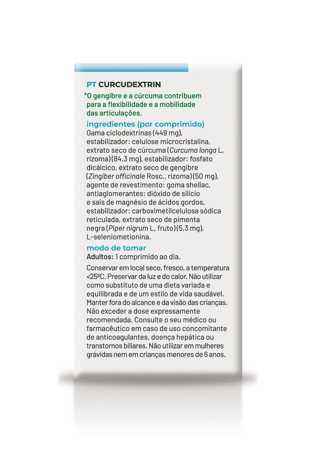 Curcudextrin · Soria Natural · 30 comprimidos - Image 2