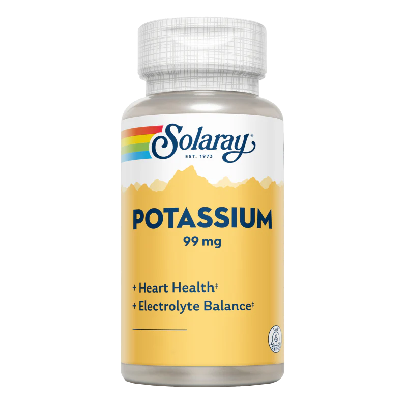 Potasio Citrato 99 mg · Solaray · 60 cápsulas