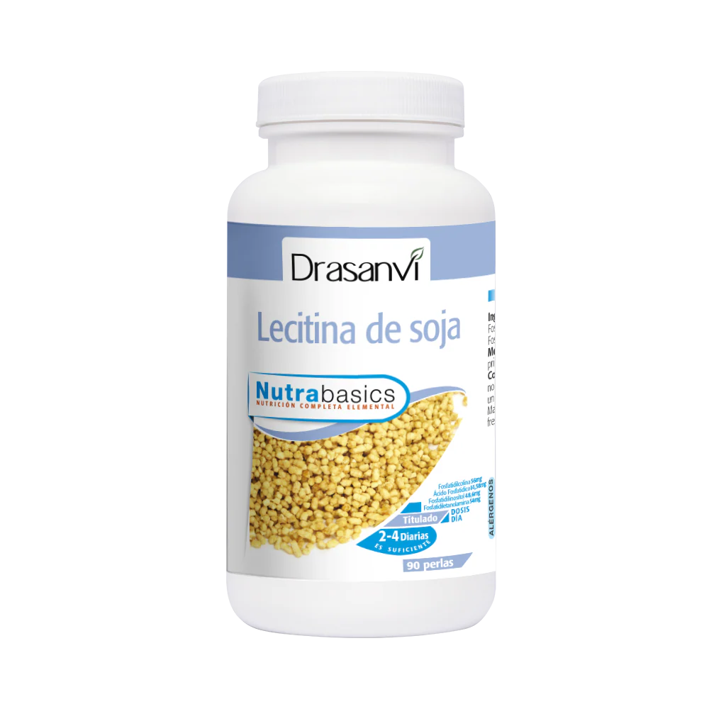 Lecitina de Soja 540 mg · Drasanvi · 90 perlas