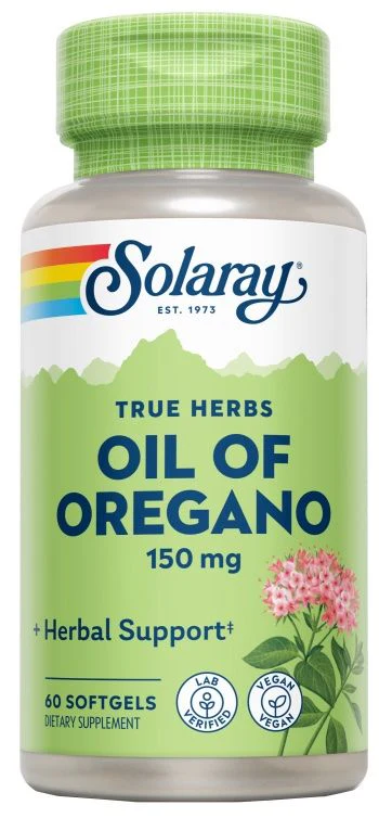 Aceite de Orégano 150 mg (Oil Oregan) · Solaray · 60 perlas
