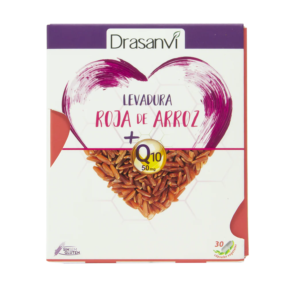 Levadura Roja de Arroz + Q10 · Drasanvi · 30 cápsulas