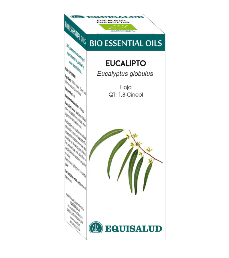 Bio Essential Oil Eucalipto · Equisalud · 10 ml
