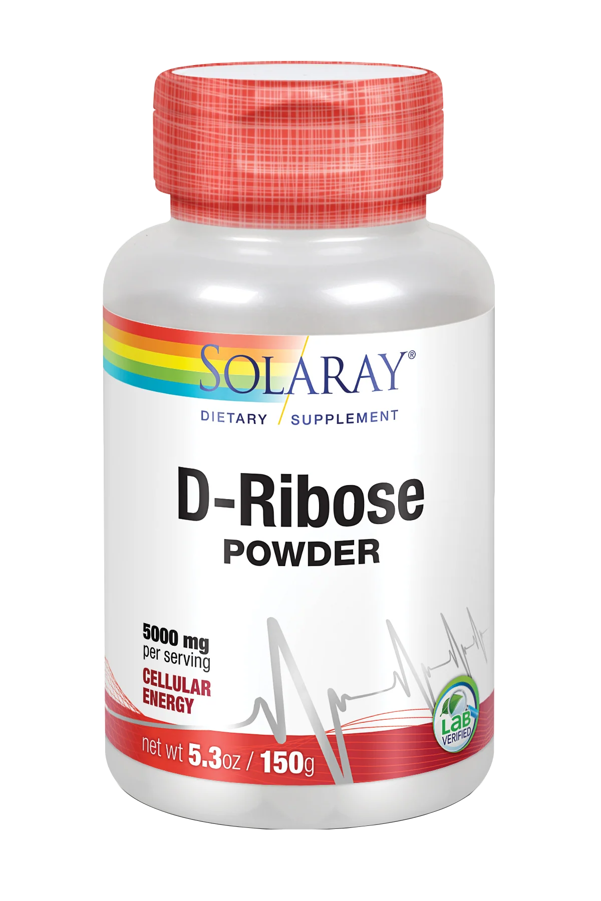 D-Ribosa · Solaray · 150 gramos