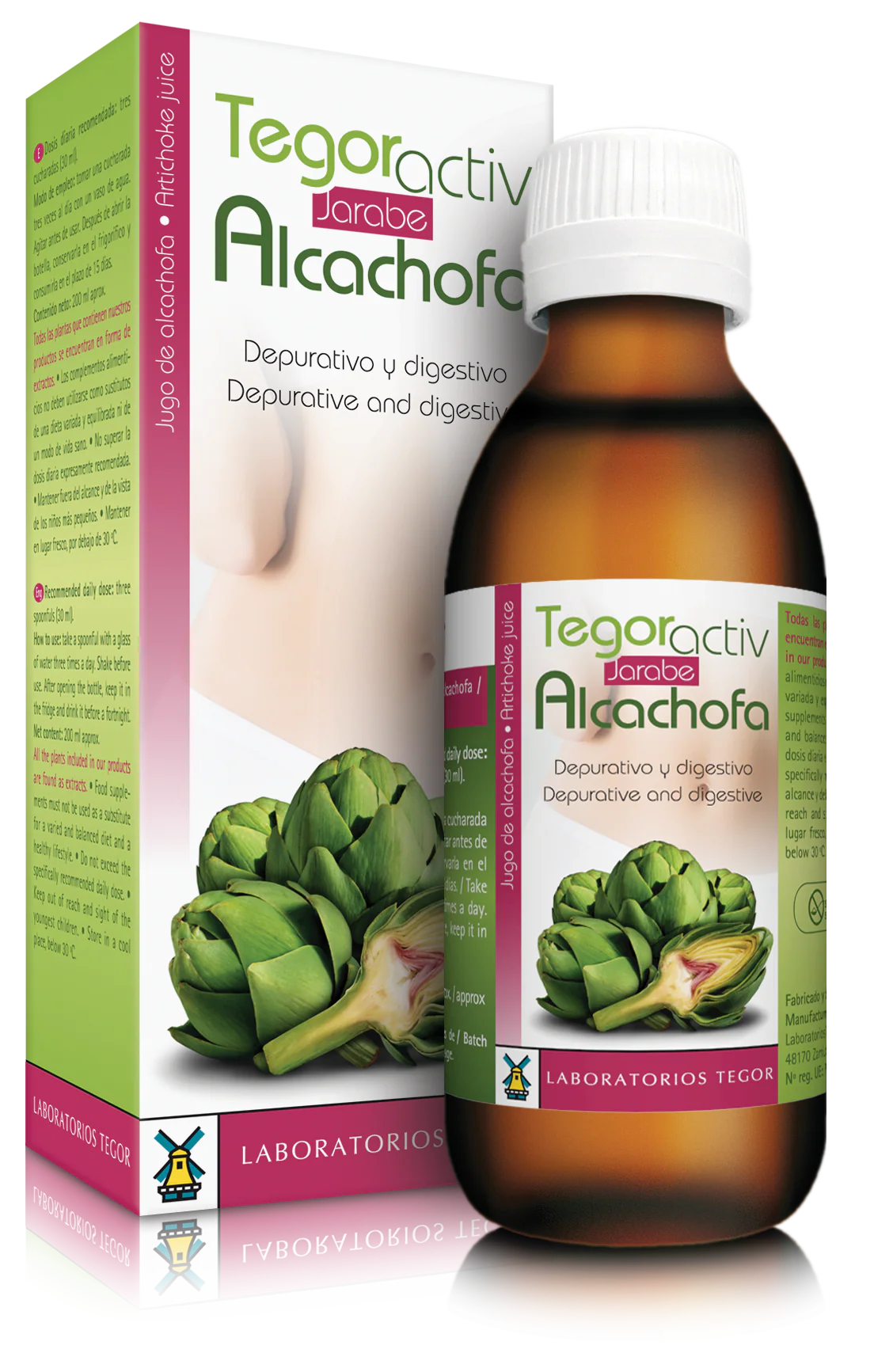 TegorActiv Alcachofa Jarabe · Tegor · 200 ml