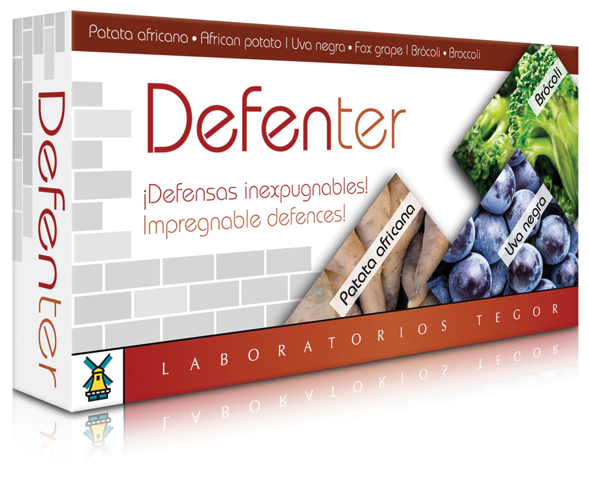Defenter · Tegor · 40 Cápsulas