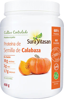 Proteína de Semilla de Calabaza · Sura Vitasan · 450 gramos
