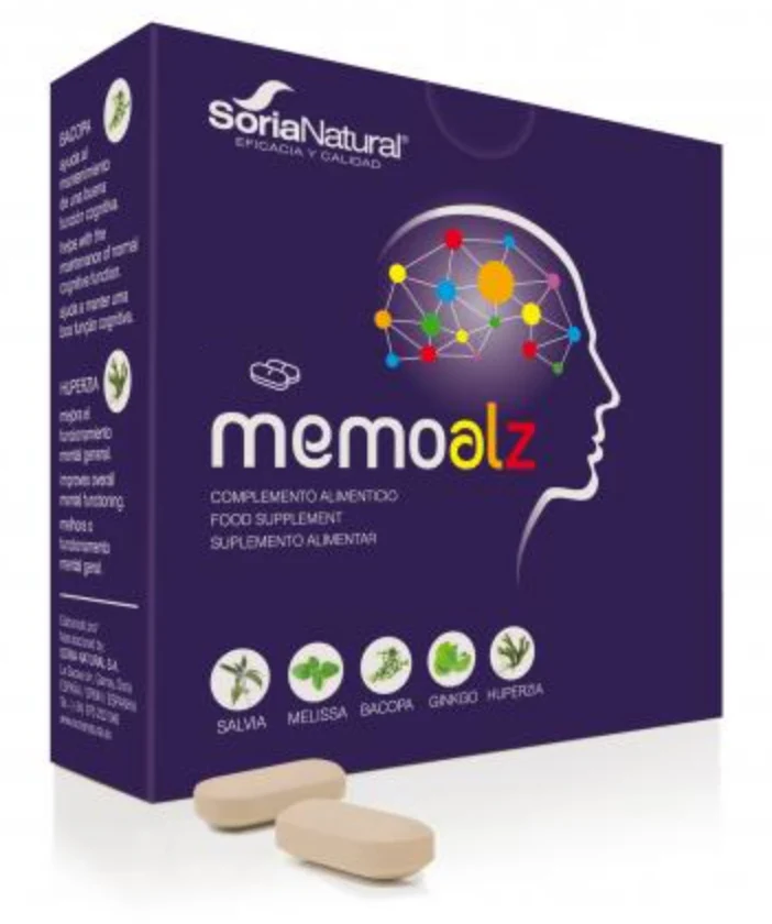 Memoalz · Soria Natural · 60 comprimidos