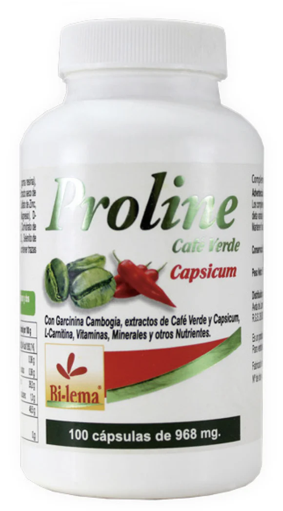 Proline Café Verde · Bilema · 100 cápsulas [Caducidad 09/2026]