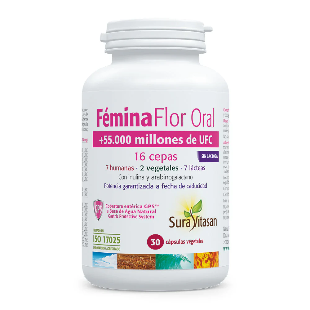 Femina Flor Oral · Sura Vitasan · 30 cápsulas