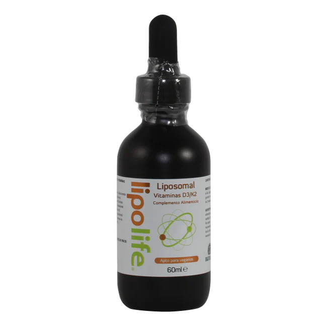Lipolife Liposomal Vitaminas D3/K2 · Equisalud · 60 ml