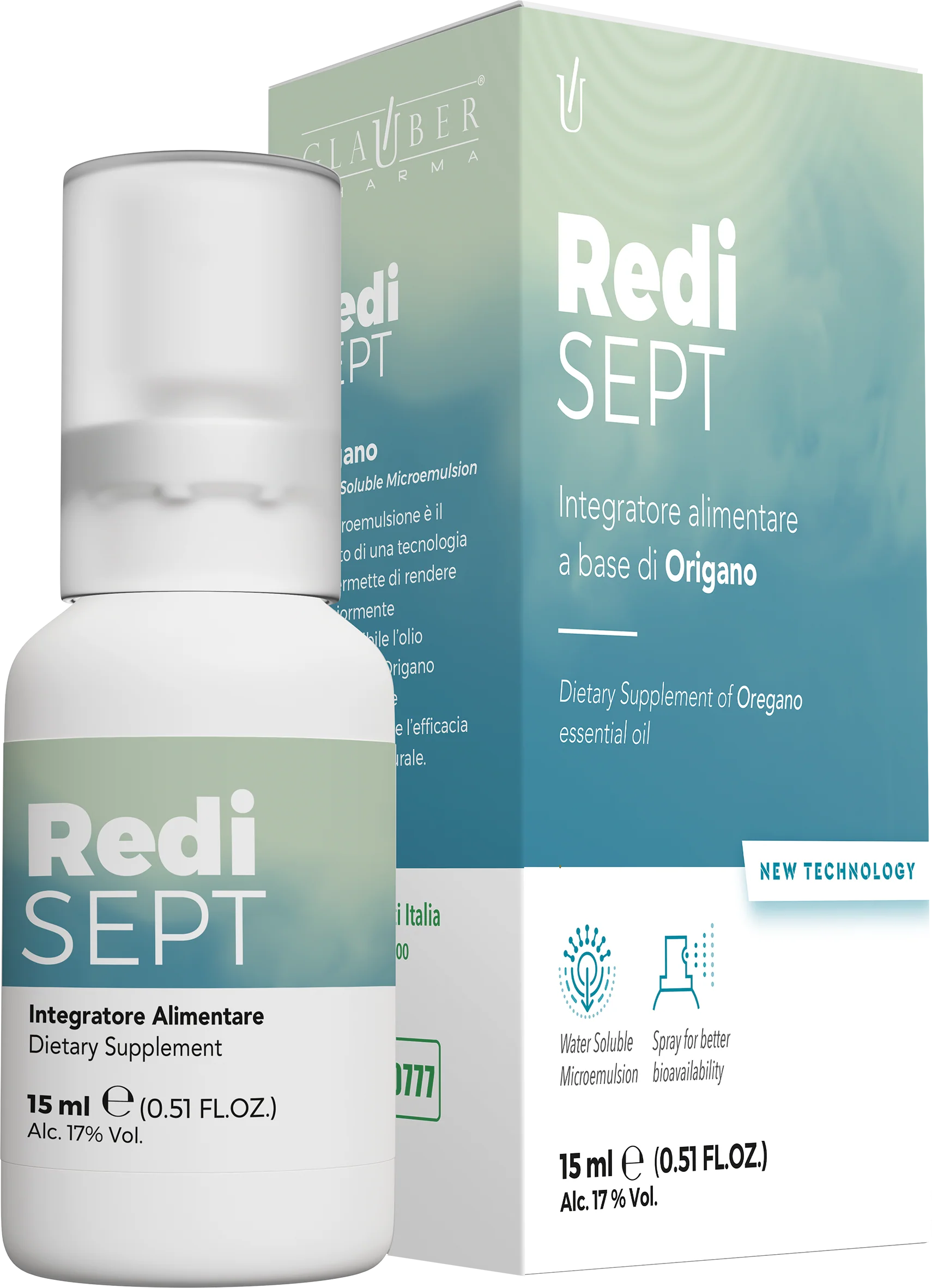 Redi SEPT · Glauber Pharma · 15 ml [Caducidad 09/2026]