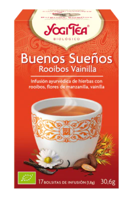 Buenos Sueños Rooibos Vainilla · Yogi Tea · 17 filtros