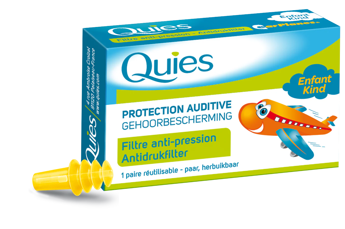 Tapones Anti-Presión - Niños · Quies · 2 unidades