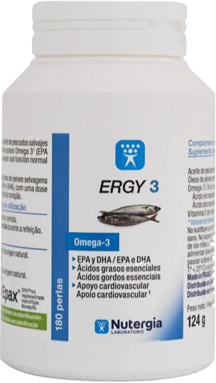 Ergy 3 · Nutergia · 180 perlas
