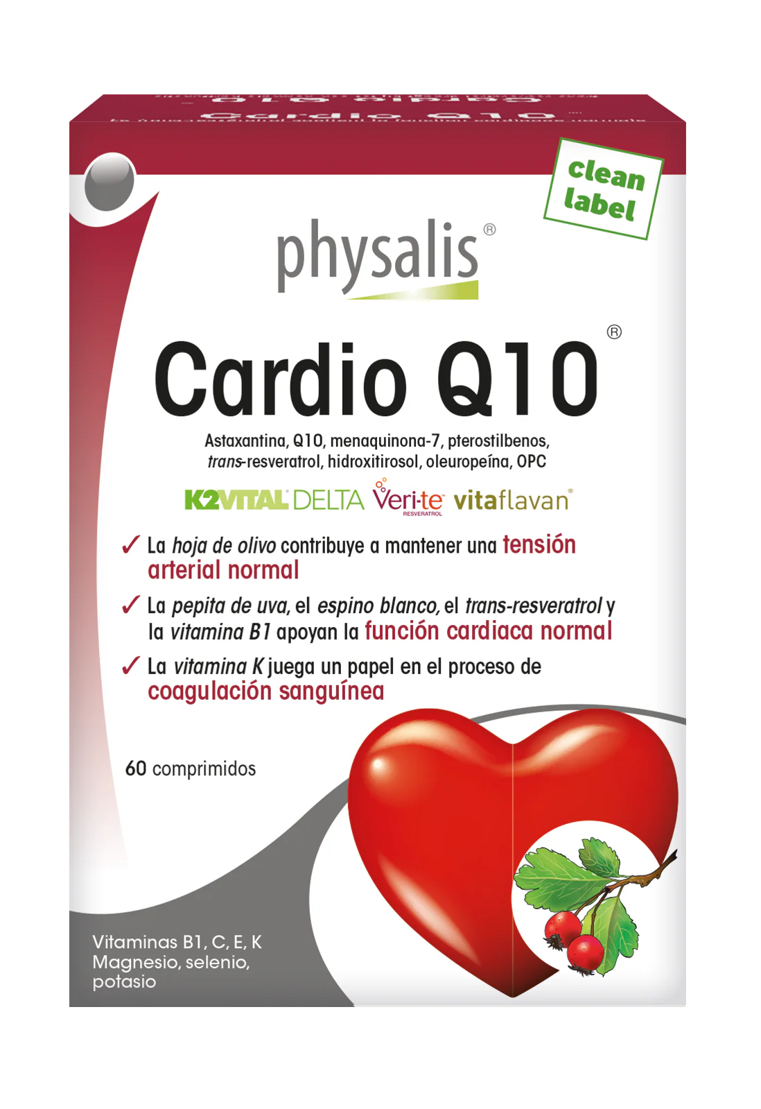 Cardio Q10 · Physalis · 60 comprimidos