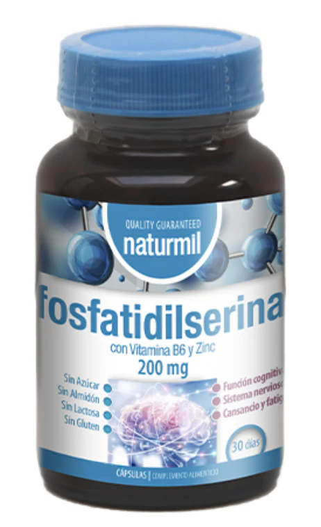 Fosfatidilserina 200 mg · Naturmil · 60 perlas