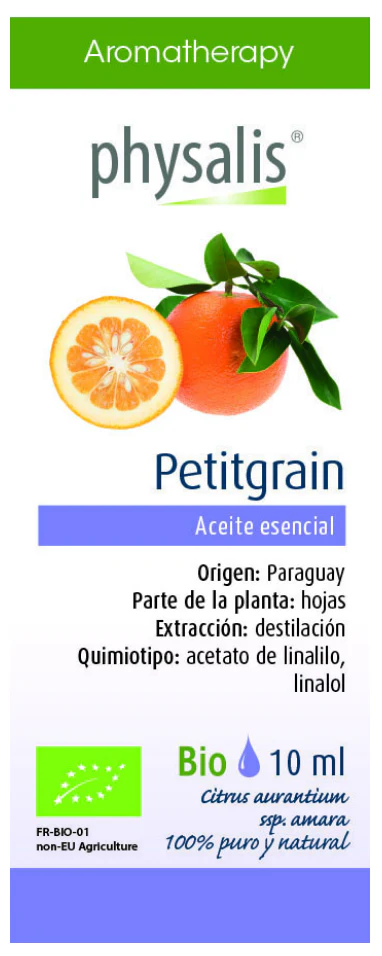 Aceite Esencial de Petitgrain · Physalis · 10 ml