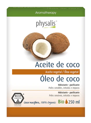 Aceite Vegetal de Coco · Physalis · 250 ml