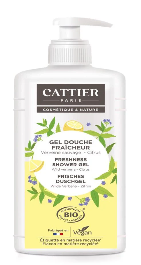 Gel de Ducha Refrescante · Cattier · 1 litro