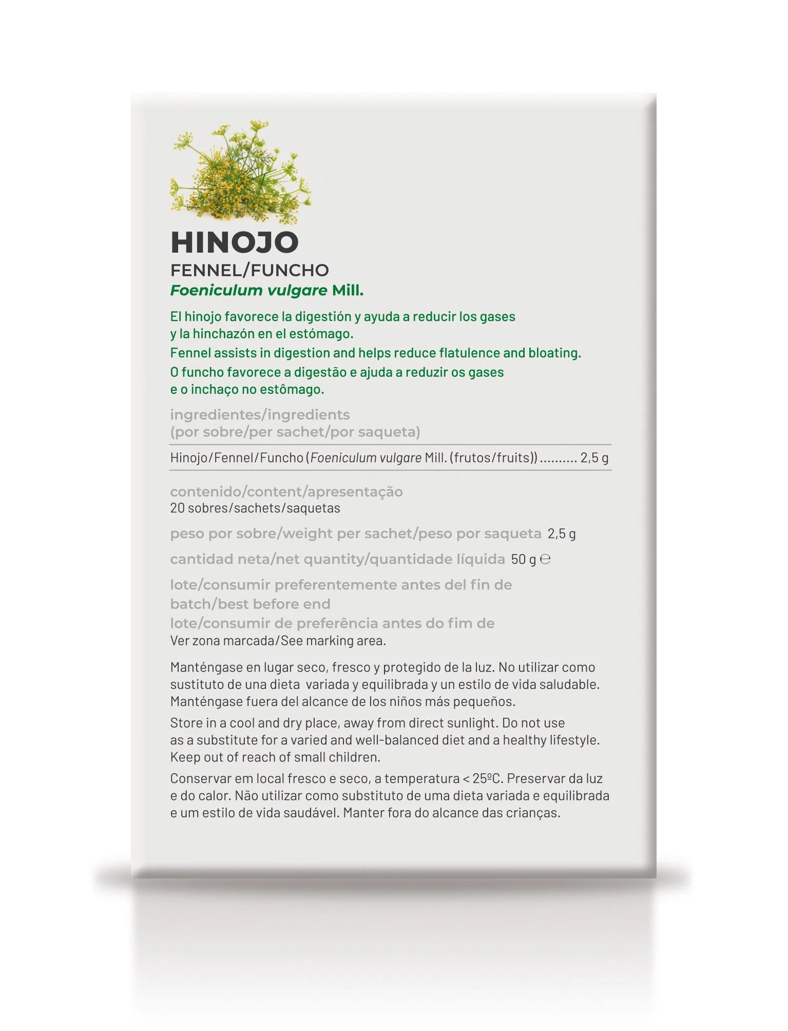 Hinojo Infusión · Soria Natural · 20 filtros - Image 2