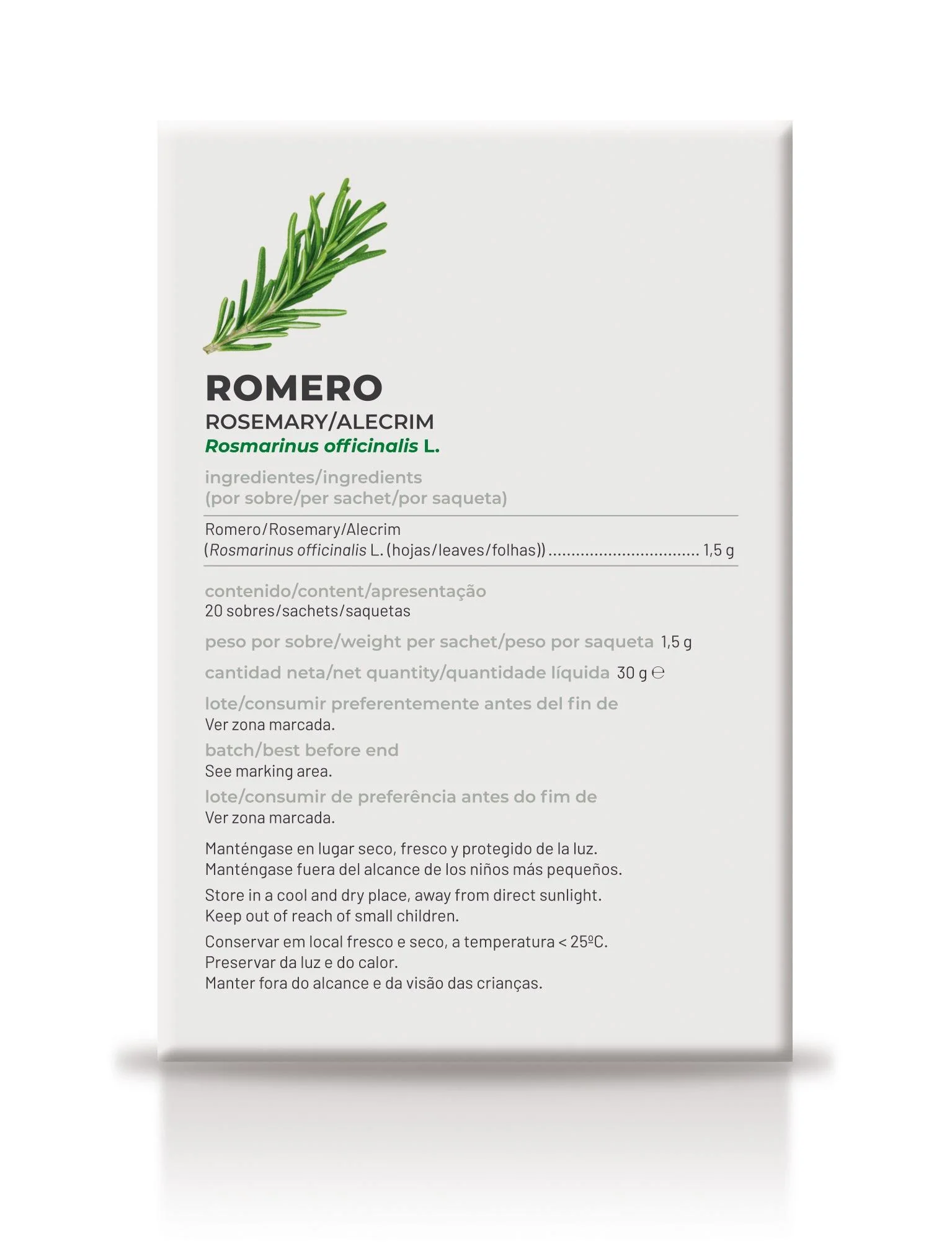 Romero Infusión · Soria Natural · 20 filtros - Image 2