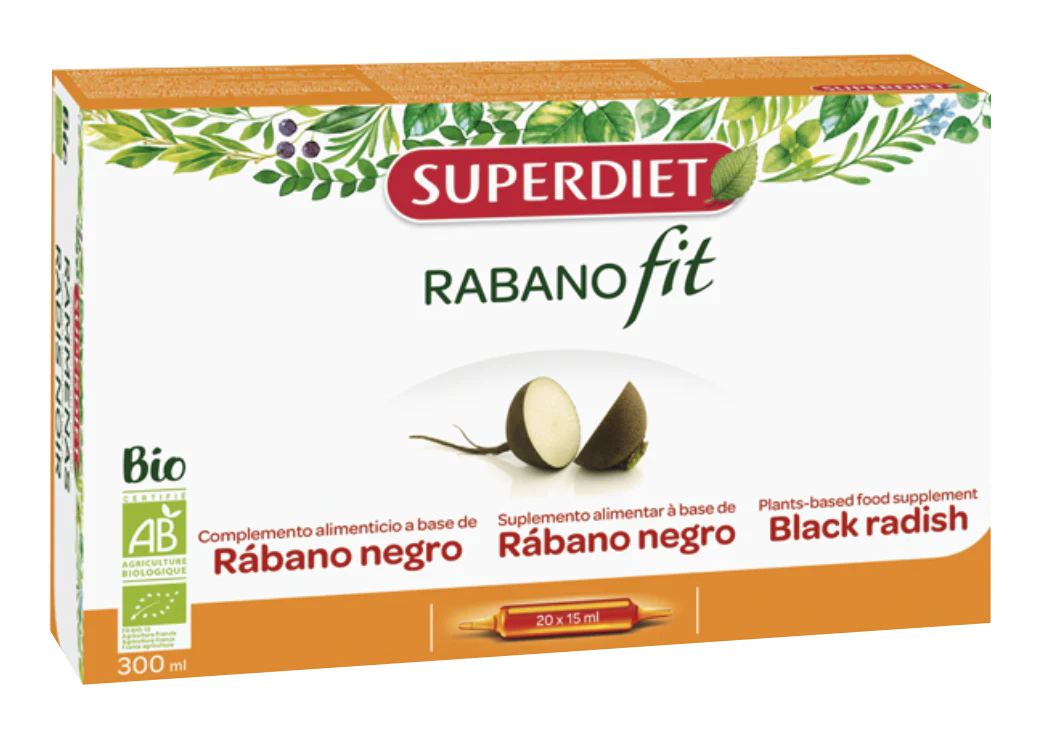Rabanofit BIO · Superdiet · 20 ampollas