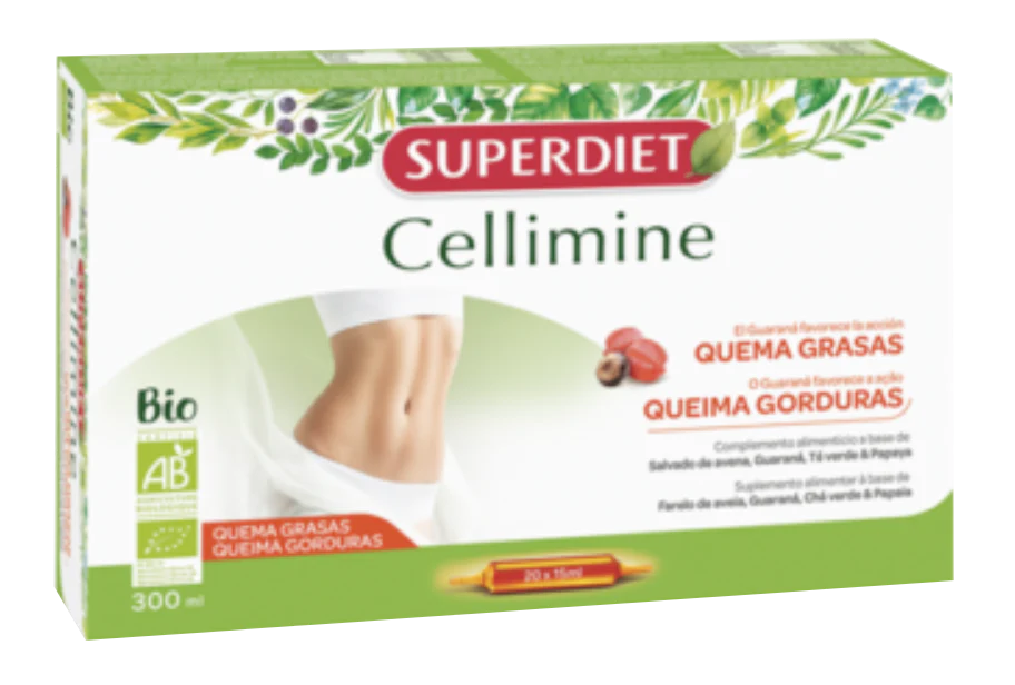 Cellimine Quema Grasas BIO · Superdiet · 20 ampollas