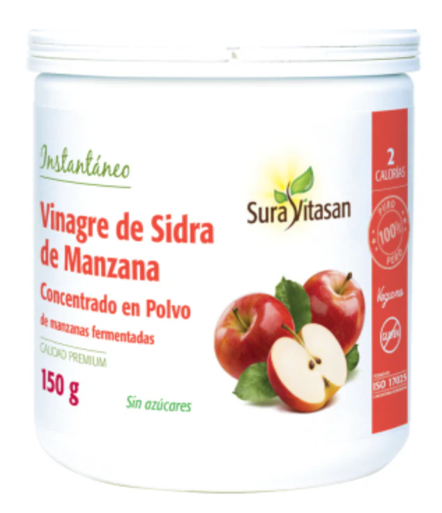 Vinagre de Sidra de Manzana · Sura Vitasan · 150 gramos