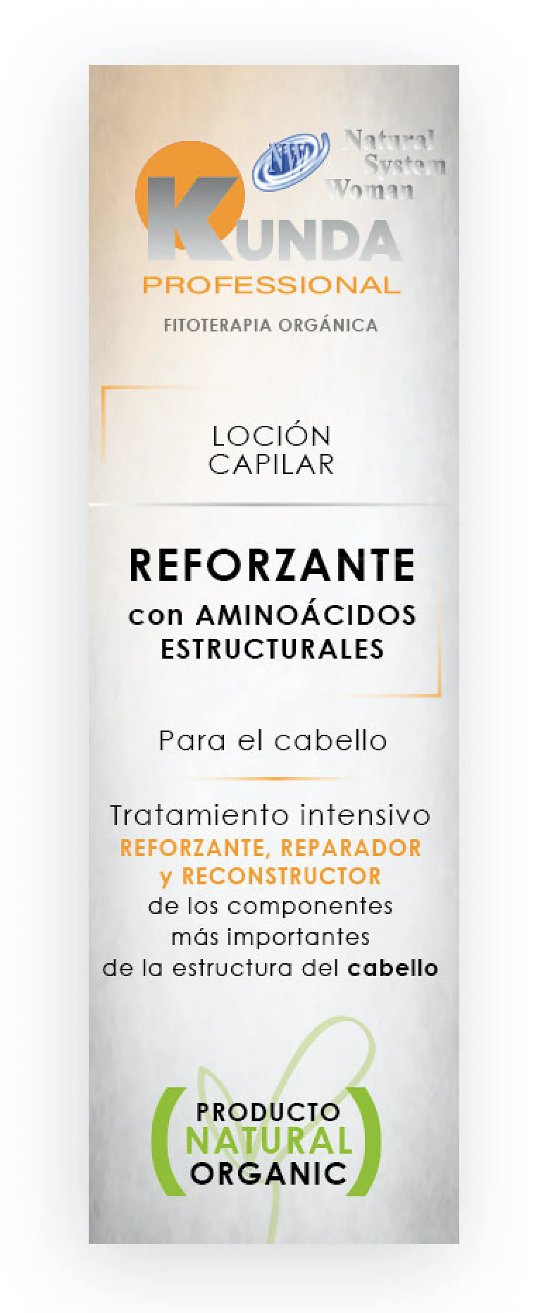 Loción Capilar Reforzante · Kunda · 125 ml