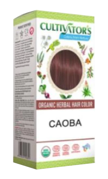 Tinte Orgánico Caoba · Cultivator's Natural · 100 gramos