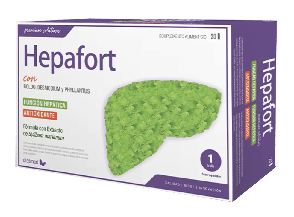 Hepafort · Dietmed · 20 ampollas