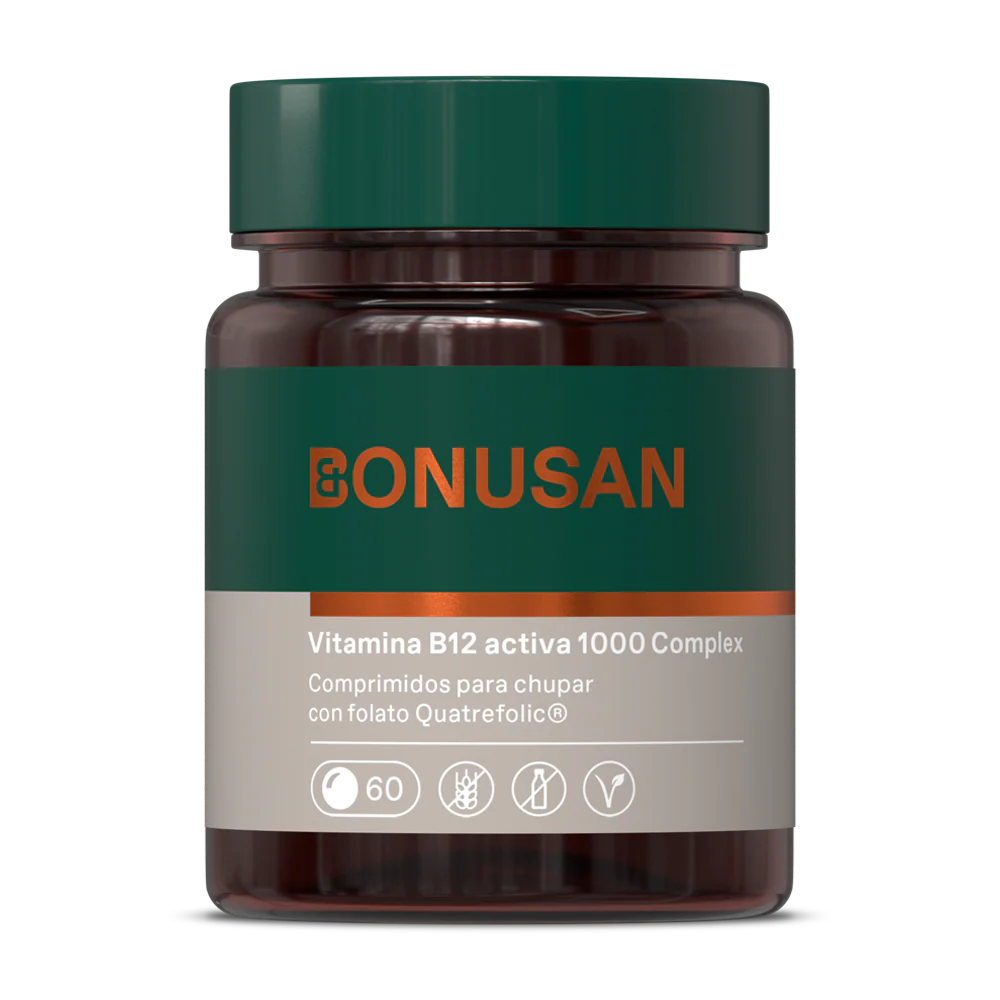 Vitamina B12 Activa 1000 Complex · Bonusan · 60 comprimidos