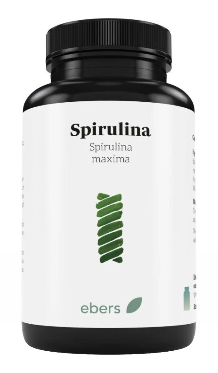 Spirulina 400 mg · Ebers · 100 comprimidos [Caducidad 10/2026]