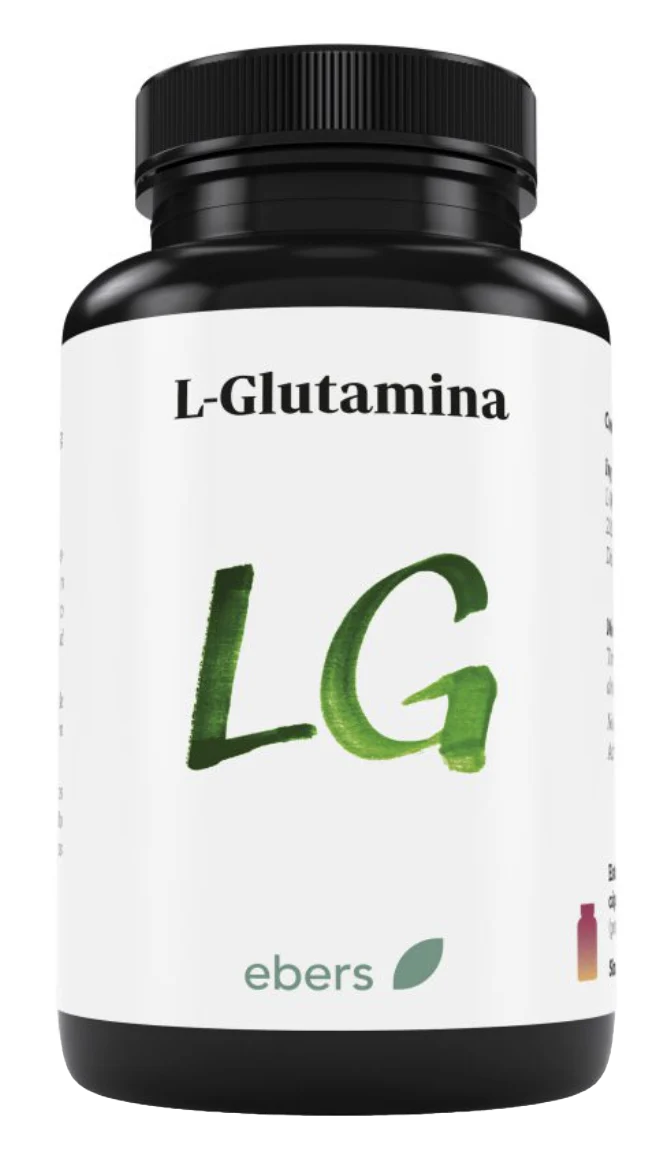 L-Glutamina 400 mg · Ebers · 60 cápsulas