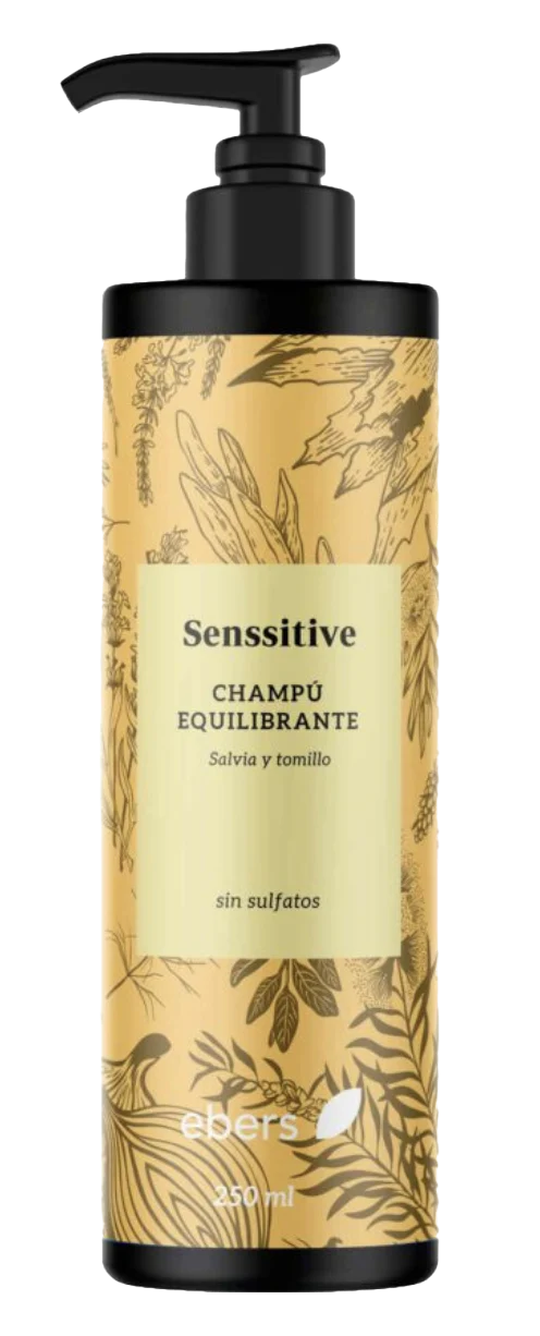 Champú Senssitive Equilibrante · Ebers · 250 ml
