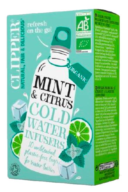 Infusión Fría de Menta & Cítricos · Cupper · 10 sobres