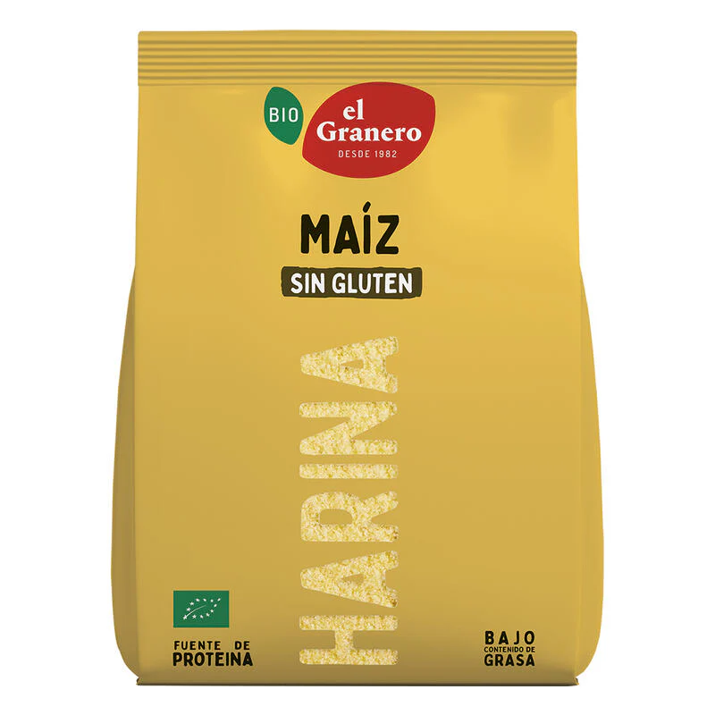 Harina de Maíz · El Granero Integral · 500 gramos