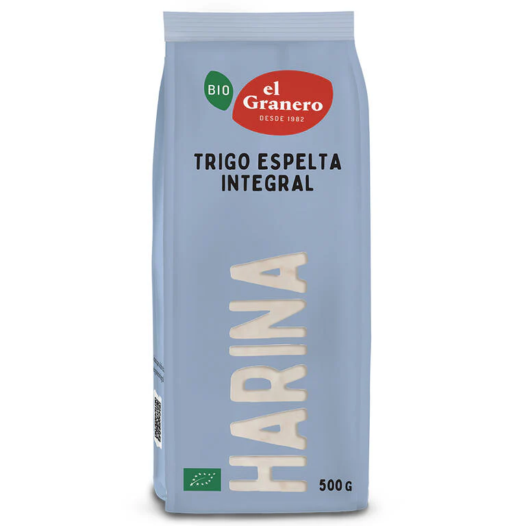 Harina de Trigo Espelta · El Granero Integral · 500 gramos