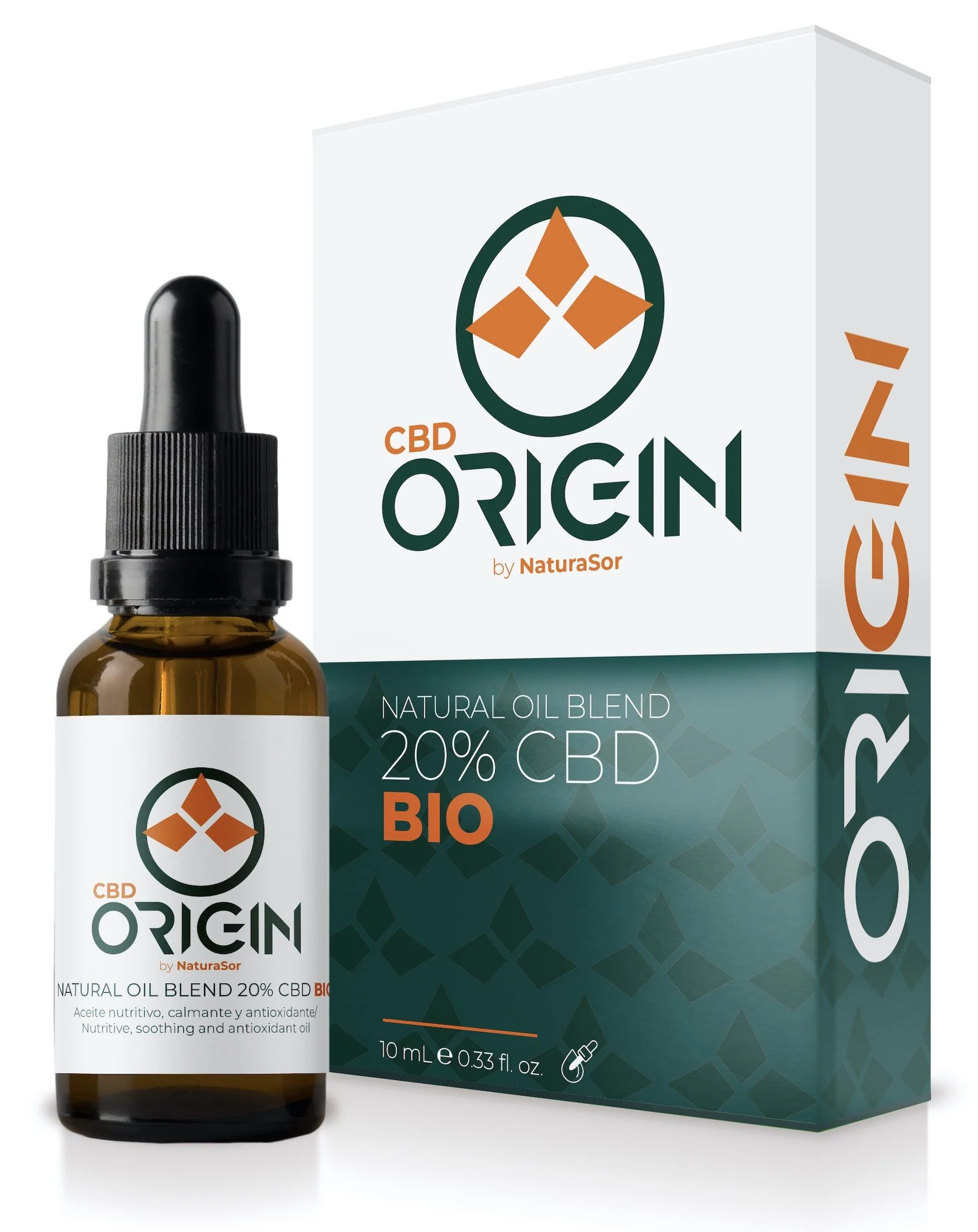 Aceite Natural Oil Blend 20% CBD BIO · CBD Origin · 10 ml