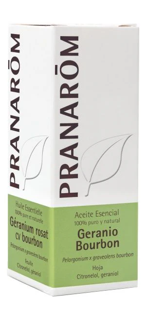 Aceite Esencial de Geranio Bourbon · Pranarom · 10 ml