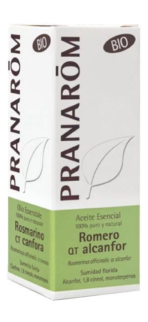 Aceite Esencial de Romero QT Alcanfor Bio · Pranarom · 10 ml