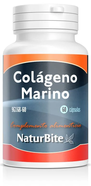 Colágeno Marino · NaturBite · 60 cápsulas