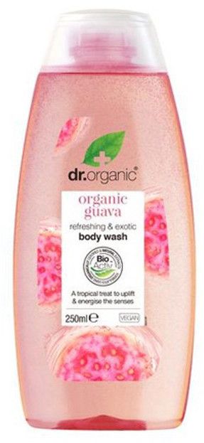 Gel de Baño Refrescante & Exótico de Guayaba · Dr Organic · 250 ml
