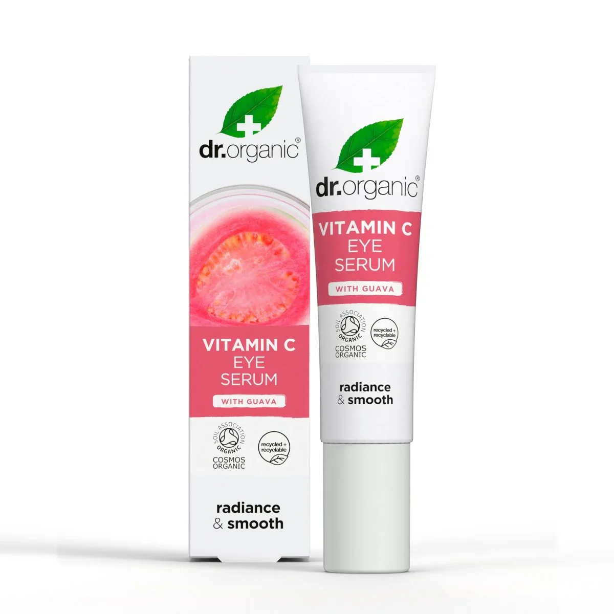 Serum Contorno de Ojos Radiante de Guayaba · Dr Organic · 15 ml