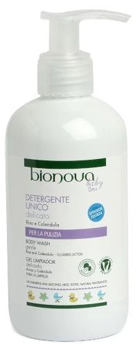 Gel Limpiador Delicado para Bebé · Bionova · 200 ml