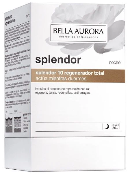 Splendor10 Crema Antiedad de Noche · Bella Aurora · 50 ml