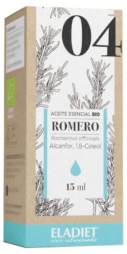 Aceite Esencial de Romero nº 04 · Eladiet · 15 ml [Caducidad 08/2026]