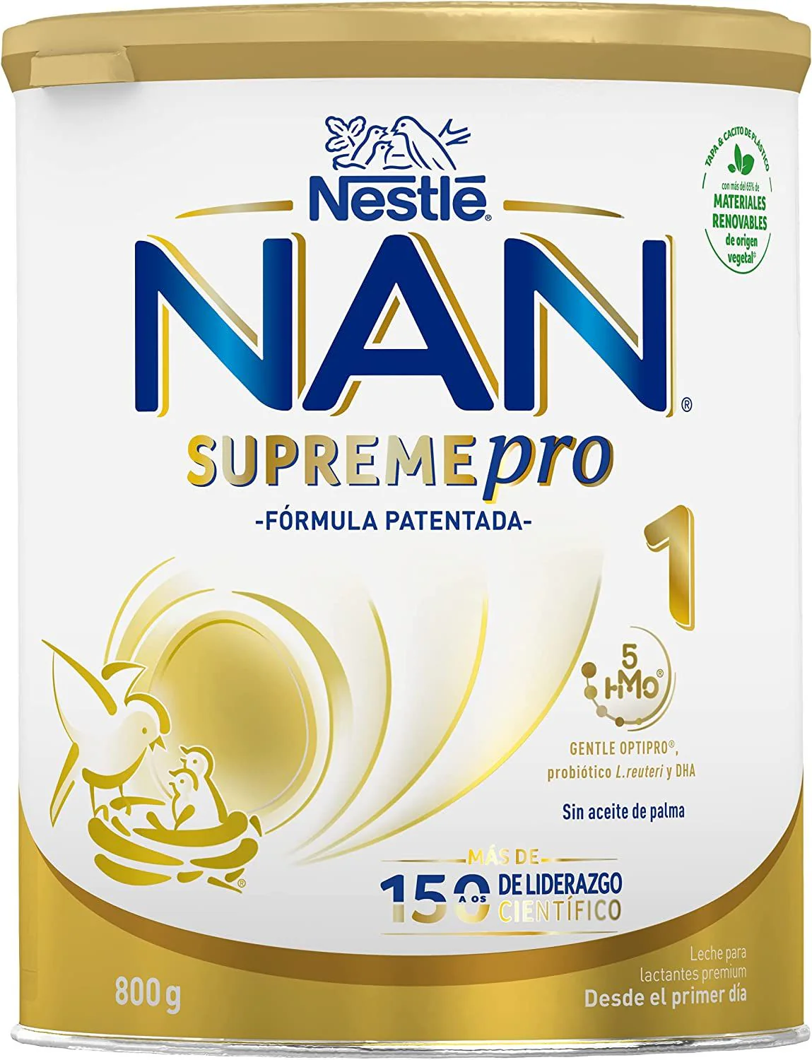 NAN Supremepro 1 · Nestlé · 800 gramos [Caducidad 07/2026]