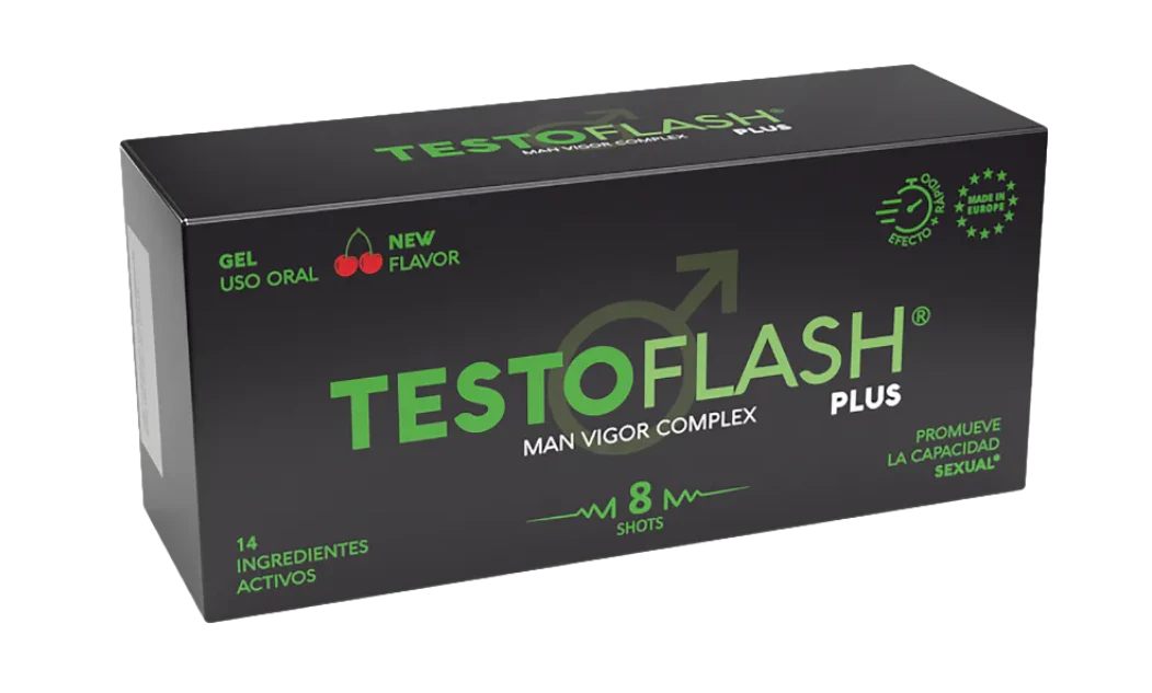 Testoflash Plus · MSR Laboratorios · 8 sticks