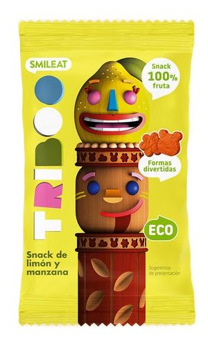 Snack Triboo de Limón y Manzana · Smileat · 25 gramos [Caducidad 06/2026]